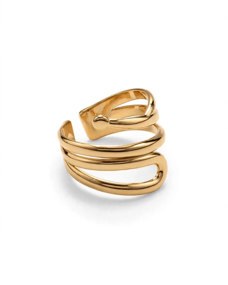 Sol Mare Sculpt Collection | 18K Gold PVD | 3-Year Warranty