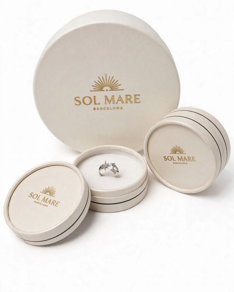 Sol Mare Sculpt Collection | SİLVER PVD | 3-Year Warranty