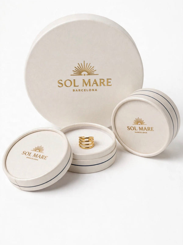 Sol Mare Sculpt Collection | 18K Gold PVD | 3-Year Warranty