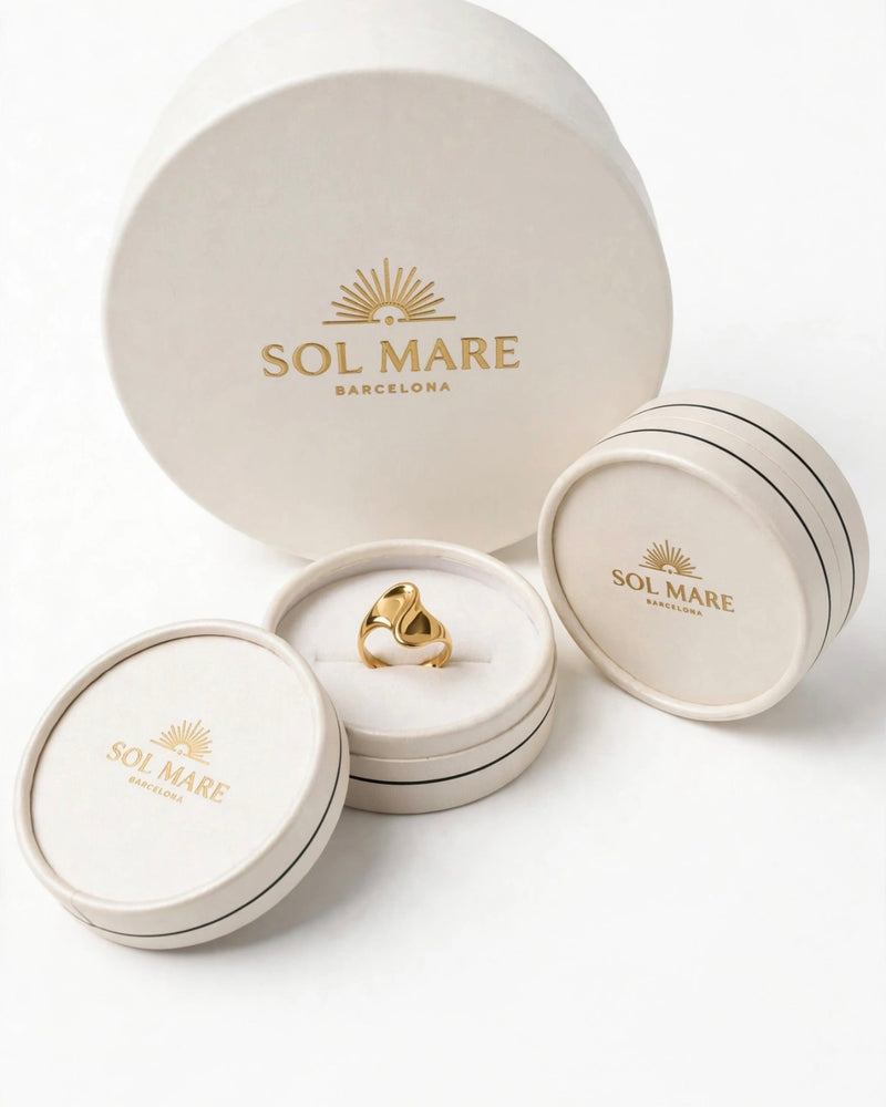 Sol Mare Sculpt Collection | 18K Gold PVD | 3-Year Warranty