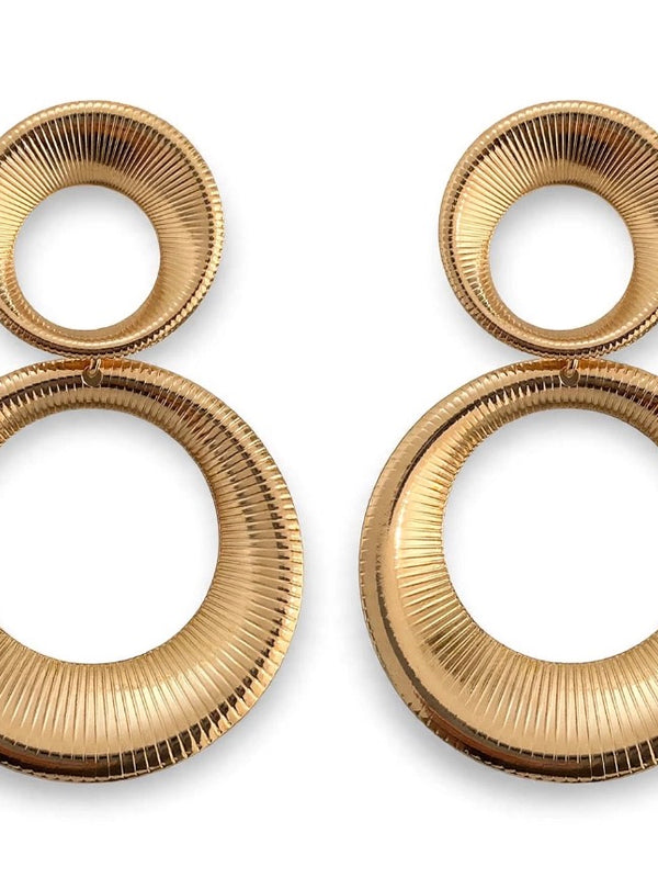 Sol Mare Aurea Hoop Earrings | 3-Year Warranty