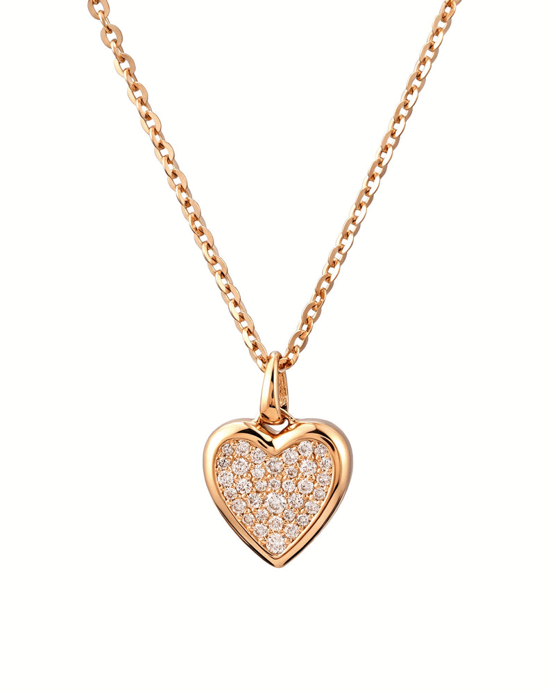 Sol Mare Lab-Grown Diamond Heart Necklace | 18K Gold