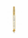 Solmare Pearl Essence Bangle | 316L Stainless Steel | 18K PVD Gold-Plated | 3-Year Warranty