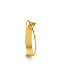 Solmare Infinity Flow Cuff | 316L Stainless Steel | 18K PVD Gold-Plated | 3-Year Warranty