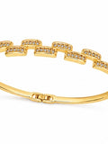 Sol Mare Imperia Link Cuff | 316L Stainless Steel | 18K PVD Gold Plated | 3-Year Warranty