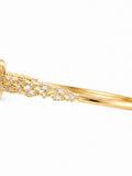 Solmare Emerald Crown Cuff | 316L Stainless Steel | 18K PVD Gold-Plated | 3-Year Warranty