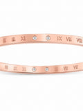 Sol Mare Rose Imperia Bangle | 316L Stainless Steel | 18K Rose Gold PVD | 3-Year Warranty