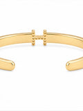 Sol Mare Marbella Pearl Bangle | 316L Stainless Steel | 18K Gold PVD | 3-Year Warranty