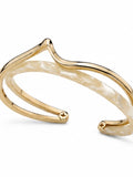 Sol Mare Marbella Aura Cuff | 316L Stainless Steel | 18K Gold PVD | 3-Year Warranty
