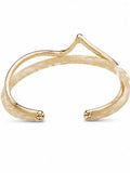 Sol Mare Marbella Aura Cuff | 316L Stainless Steel | 18K Gold PVD | 3-Year Warranty