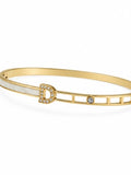 Sol Mare Éclat Cuff | 316L Stainless Steel | 18K Gold PVD | 3-Year Warranty