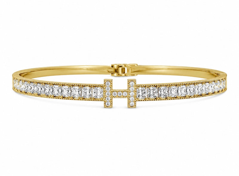 Sol Mare Regina Bangle | 316L Stainless Steel | 18K Gold PVD | 3-Year Warranty