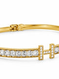 Sol Mare Regina Bangle | 316L Stainless Steel | 18K Gold PVD | 3-Year Warranty