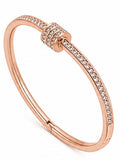 Sol Mare Rose Verona Bangle | 316L Stainless Steel | 18K Rose Gold PVD | 3-Year Warranty