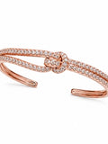 Sol Mare Rose Amore Bangle | 316L Stainless Steel | 18K Rose Gold PVD | 3-Year Warranty