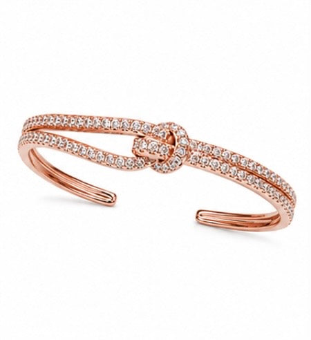 Sol Mare Rose Amore Bangle | 316L Stainless Steel | 18K Rose Gold PVD | 3-Year Warranty