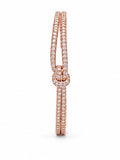 Sol Mare Rose Amore Bangle | 316L Stainless Steel | 18K Rose Gold PVD | 3-Year Warranty
