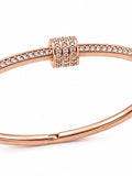 Sol Mare Rose Verona Bangle | 316L Stainless Steel | 18K Rose Gold PVD | 3-Year Warranty