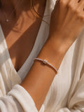 Sol Mare Rose Verona Bangle | 316L Stainless Steel | 18K Rose Gold PVD | 3-Year Warranty