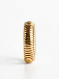 Sol Mare Sculpt Collection | 18K Gold PVD | Waterproof | 3-Year Warranty ⭐