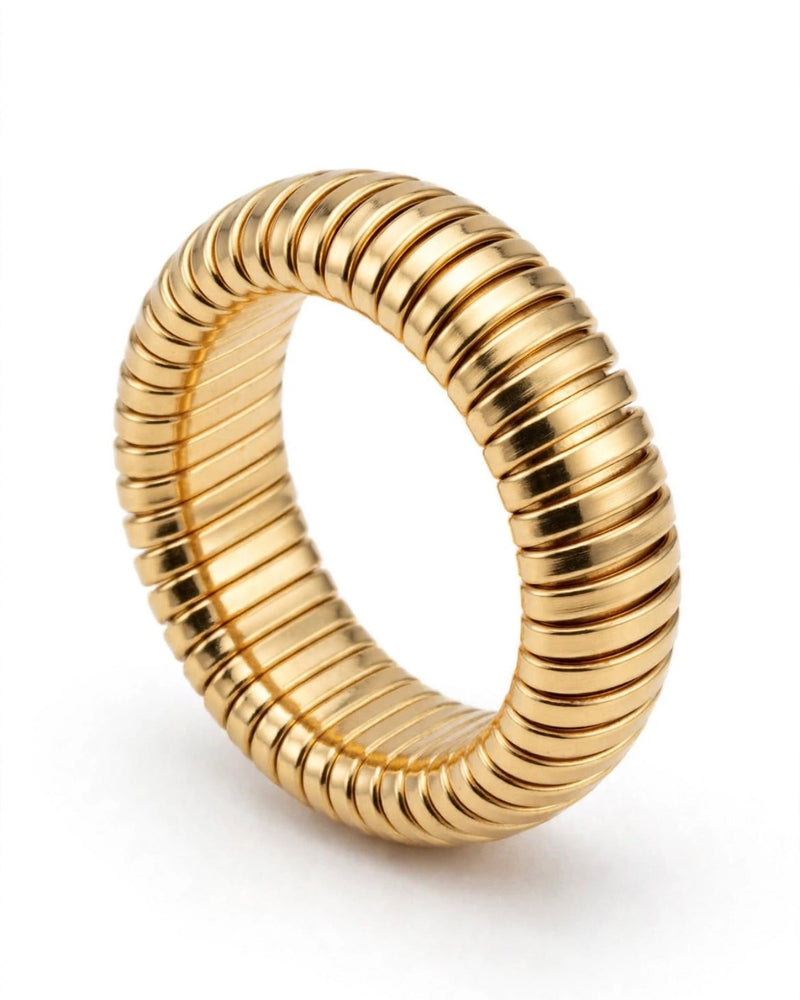 Sol Mare Sculpt Collection | 18K Gold PVD | Waterproof | 3-Year Warranty ⭐
