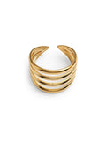 Sol Mare Sculpt Collection | 18K Gold PVD | 3-Year Warranty
