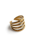 Sol Mare Sculpt Collection | 18K Gold PVD | 3-Year Warranty