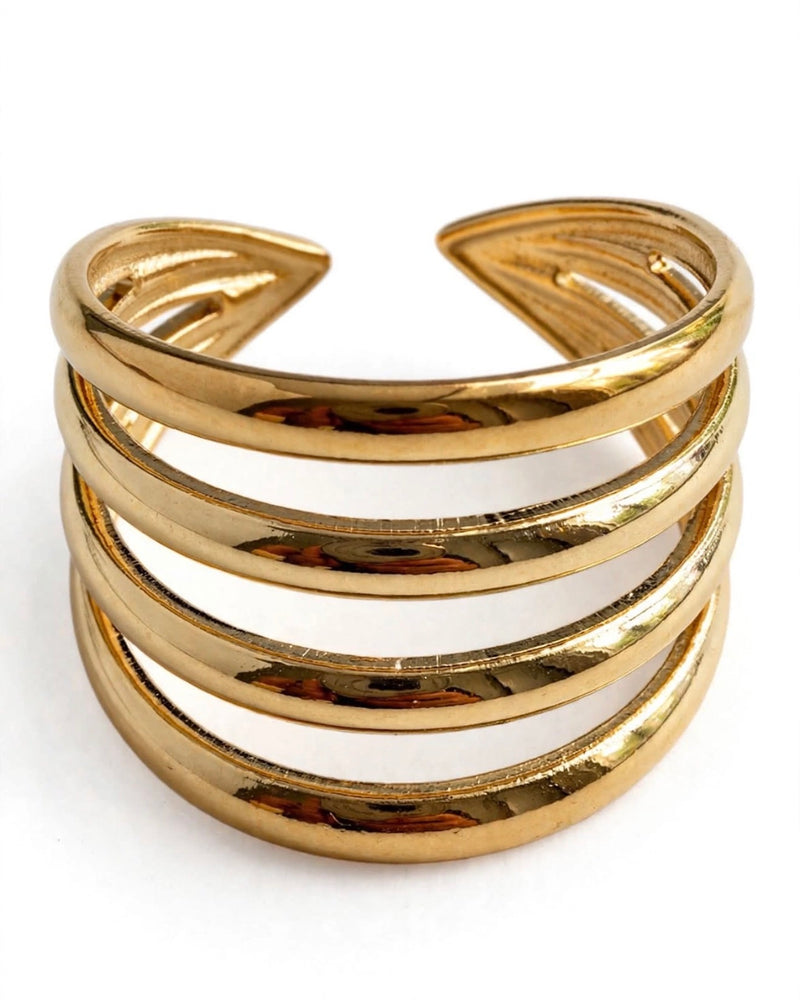 Sol Mare Sculpt Collection | 18K Gold PVD | 3-Year Warranty