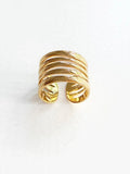 Sol Mare Sculpt Collection | 18K Gold PVD | 3-Year Warranty