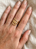 Sol Mare Sculpt Collection | 18K Gold PVD | 3-Year Warranty