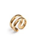 Sol Mare Sculpt Collection | 18K Gold PVD | 3-Year Warranty