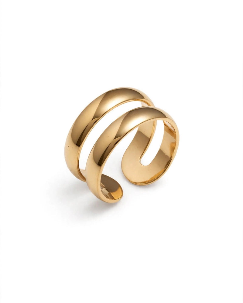 Sol Mare Sculpt Collection | 18K Gold PVD | 3-Year Warranty