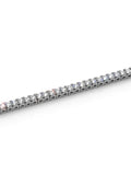 Sol Mare Royale Tennis Bracelet | 316L Stainless Steel | Silver PVD | 3-Year Warranty ⭐