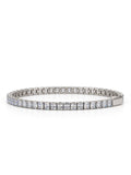 Sol Mare Royale Tennis Bracelet | 316L Stainless Steel | Silver PVD | 3-Year Warranty ⭐