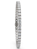 Sol Mare Royale Tennis Bracelet | 316L Stainless Steel | Silver PVD | 3-Year Warranty ⭐