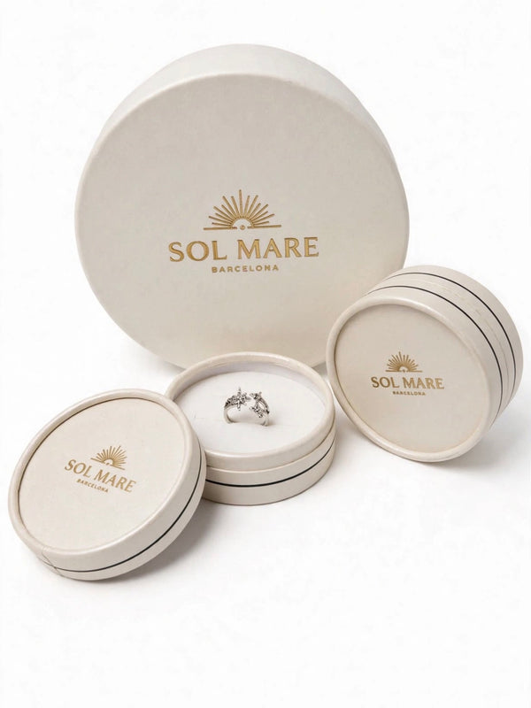 Sol Mare Sculpt Collection | SİLVER PVD | 3-Year Warranty