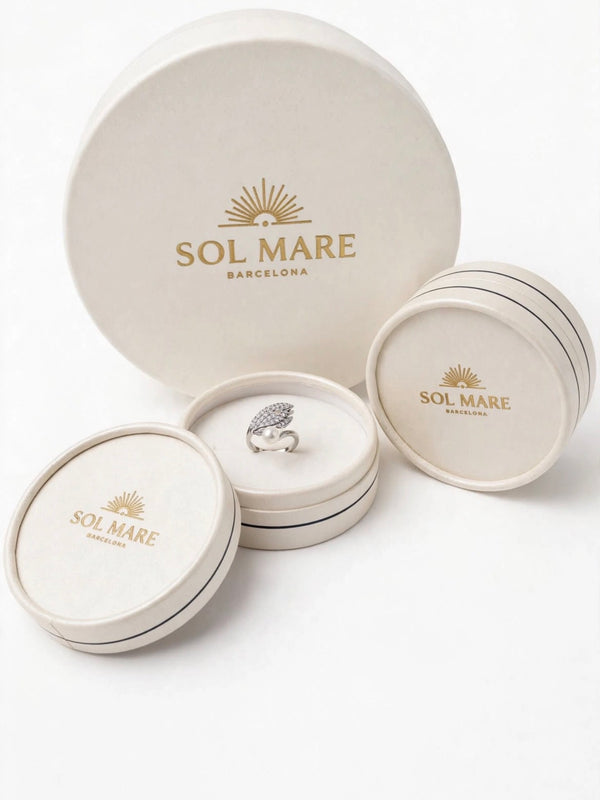 Sol Mare Sculpt Collection | SİLVER PVD | 3-Year Warranty