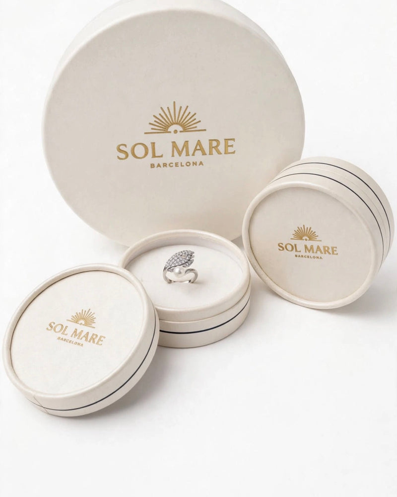 Sol Mare Sculpt Collection | SİLVER PVD | 3-Year Warranty
