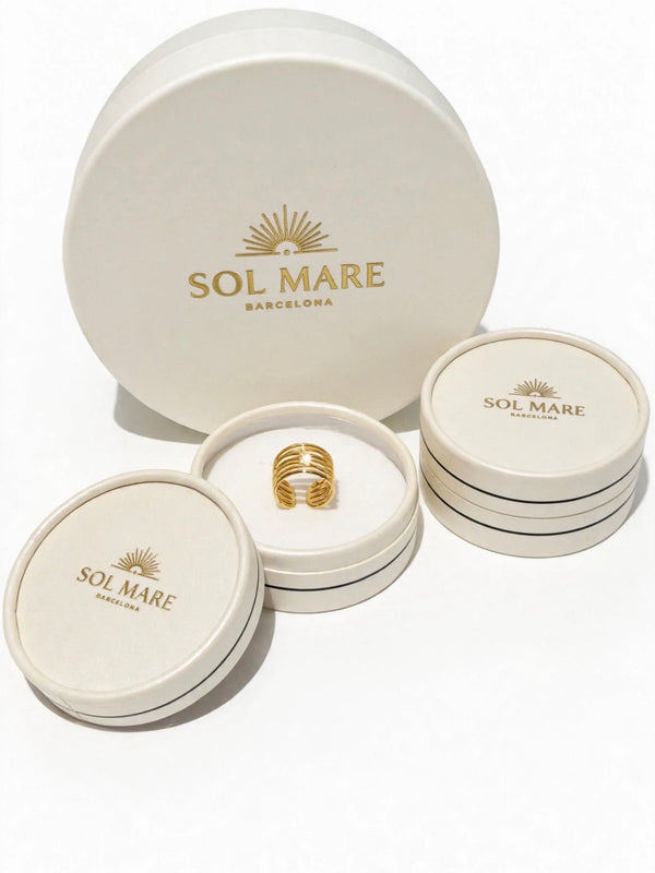 Sol Mare Sculpt Collection | 18K Gold PVD | 3-Year Warranty