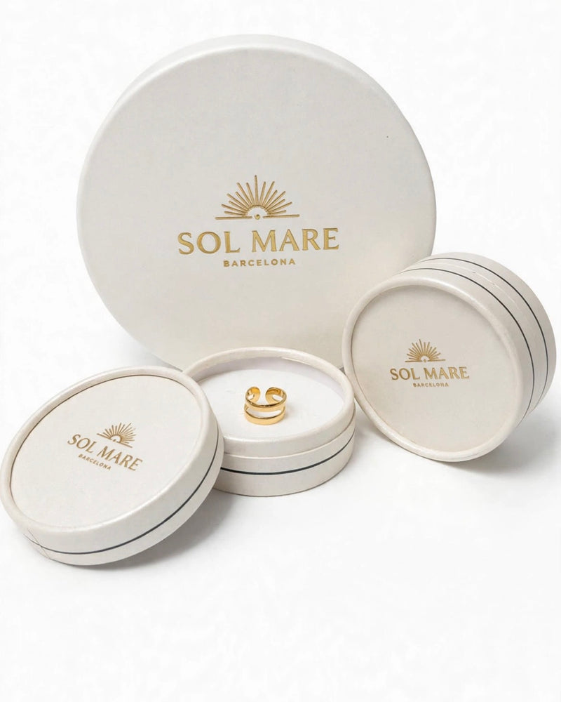 Sol Mare Sculpt Collection | 18K Gold PVD | 3-Year Warranty