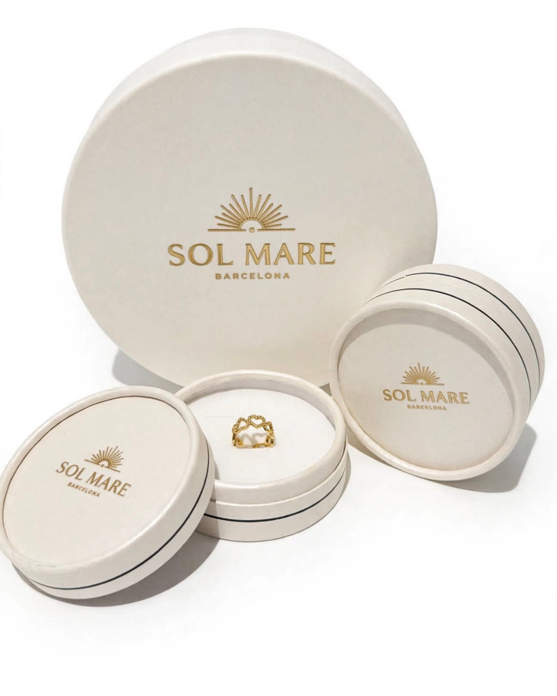 Sol Mare Sculpt Collection | 18K Gold PVD | 3-Year Warranty