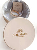 Sol Mare Perla Royale Bangle | 316L Stainless Steel | 18K Rose Gold PVD | 3-Year Warranty