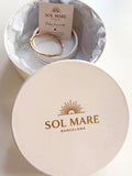 Sol Mare Rose Imperia Bangle | 316L Stainless Steel | 18K Rose Gold PVD | 3-Year Warranty