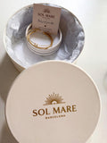 Solmare Celeste Triple Cuff | 316L Stainless Steel | 18K PVD Gold Plated | 3-Year Warranty