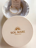 Solmare Twisted Aura Cuff | 316L Stainless Steel | 18K PVD Gold Plated | 3-Year Warranty