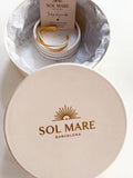 Solmare Infinity Flow Cuff | 316L Stainless Steel | 18K PVD Gold-Plated | 3-Year Warranty