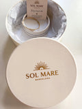 Solmare Celeste Baguette Bangle | 316L Stainless Steel | 18K PVD Gold-Plated | 3-Year Warranty