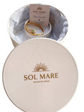 Solmare Emerald Serpent Bangle | 316L Stainless Steel | 18K PVD Gold Plated | 3-Year Warranty