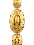 Sol Mare Terra Sculpt Earrings | 316L Stainless Steel | 18K Gold PVD | 3-Year Warranty