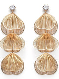 Sol Mare Palma Leaf Earrings | 316L Stainless Steel | 18K Gold PVD | 3-Year Warranty